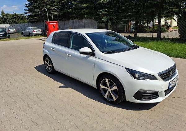 Peugeot 308 cena 39900 przebieg: 195000, rok produkcji 2018 z Konin małe 56